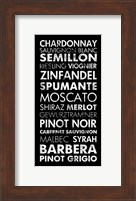 Wine List II Fine Art Print