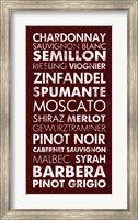 Wine List III Fine Art Print