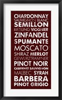 Wine List III Fine Art Print