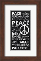 Peace Languages Fine Art Print