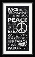 Peace Languages Fine Art Print