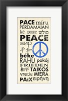 Peace Around the World Fine Art Print
