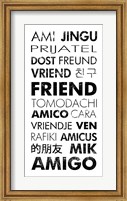 Friend Languages Fine Art Print