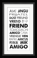 Friend Languages Fine Art Print
