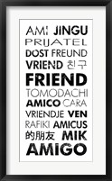 Friend Languages Fine Art Print
