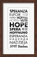 Hope Languages Fine Art Print