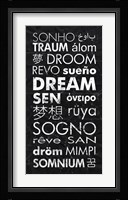Dream in Different Languages Fine Art Print