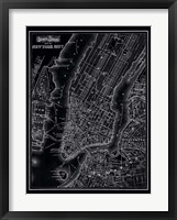 New York City, 1895 Framed Print