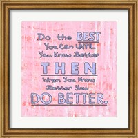 Do the Best You Can Fine Art Print