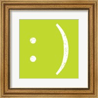 Lime Smiley Fine Art Print