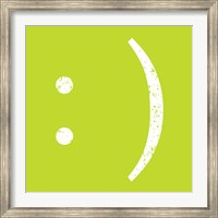 Lime Smiley Fine Art Print