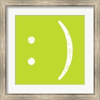 Lime Smiley Fine Art Print