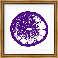 Purple Orange Slice Fine Art Print