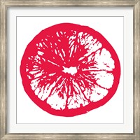 Red Orange Slice Fine Art Print