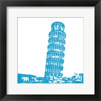 Pisa in Blue Fine Art Print