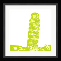Pisa in Lime Fine Art Print