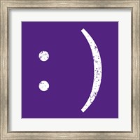 Purple Smiley Fine Art Print