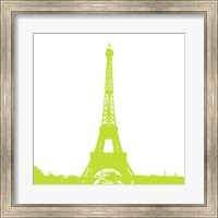 Lime Eiffel Tower Fine Art Print