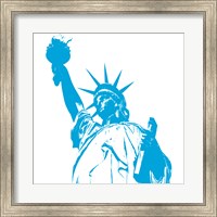 Blue Liberty Fine Art Print
