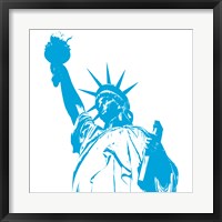 Blue Liberty Fine Art Print