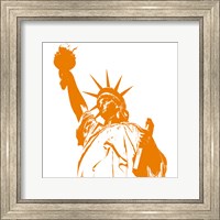 Orange Liberty Fine Art Print