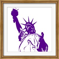 Purple Liberty Fine Art Print