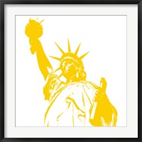 Yellow Liberty Fine Art Print