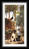 Panneau décoratif aux chien et Fine Art Print