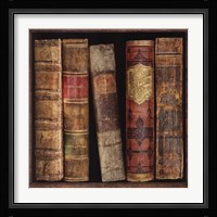 In The Library I Framed Print