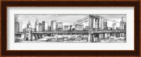 Pen & Ink Cityscape I Fine Art Print