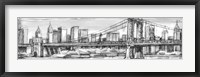 Pen & Ink Cityscape I Fine Art Print