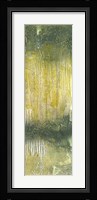 Treeline Abstract II Framed Print