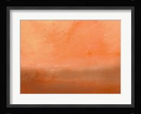 Orange I Framed Print