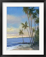 Tropical Breeze I Framed Print