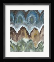 Flame Stitch Pattern I Fine Art Print