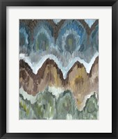 Flame Stitch Pattern I Fine Art Print