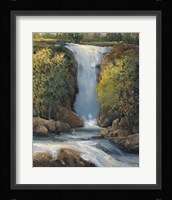 Snow Melt I Framed Print