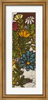 Batik Flower Panel II Fine Art Print
