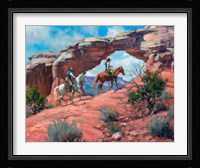 Between Rocks & Hard Places Fine Art Print