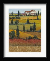 Hilltop Villa I Framed Print