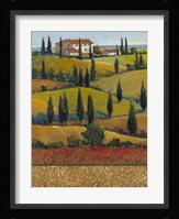 Hilltop Villa II Framed Print