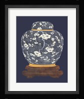 Blue & White Ginger Jar I Framed Print
