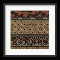 Heirloom Textile II Framed Print