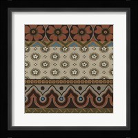 Heirloom Textile IV Framed Print