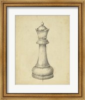 Antique Chess III Fine Art Print