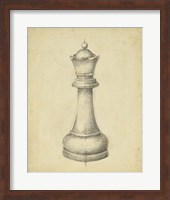 Antique Chess III Fine Art Print