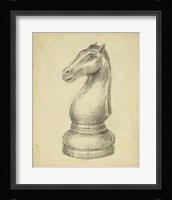Antique Chess IV Fine Art Print