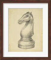 Antique Chess IV Fine Art Print