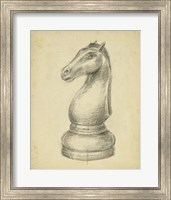 Antique Chess IV Fine Art Print