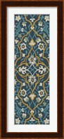Cobalt Tapestry I Fine Art Print
